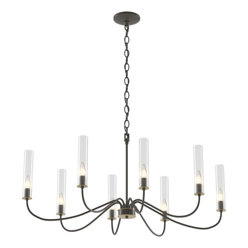 Grace Eight Light Chandelier in White (39|105050-SKT-02-BR-ZM0611)