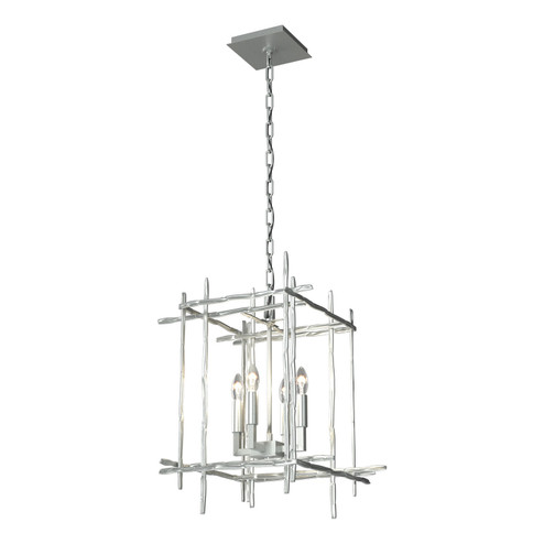 Tura Tura 4-Light Small Chandelier in Vintage Platinum (39|101315-SKT-82)