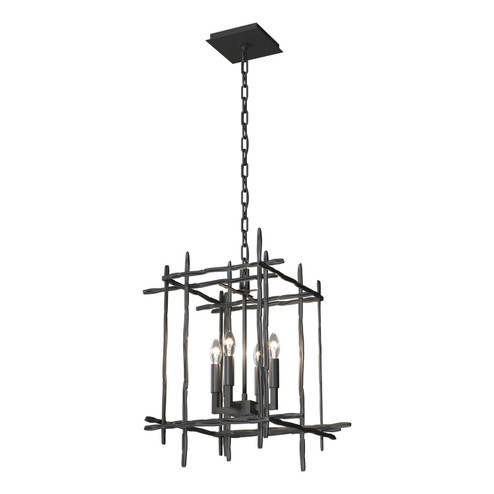 Tura Tura 4-Light Small Chandelier in Black (39|101315-SKT-10)