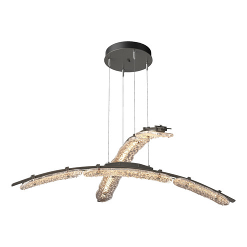 Glissade Glissade Double Large LED Pendant in Dark Smoke (39|137587-LED-STND-07-ZM0749)