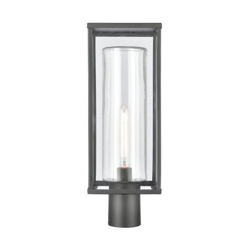 Augusta One Light Outdoor Post Mount in Matte Black (45|90014/1)