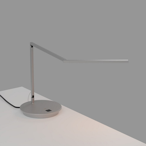 Z-Bar Gen 4 LED Desk Lamp in Silver (240|ZBD3100-W-SIL-PWD)