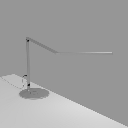 Z-Bar Gen 4 LED Desk Lamp in Silver (240|ZBD3100-SIL-PRO-QCB)
