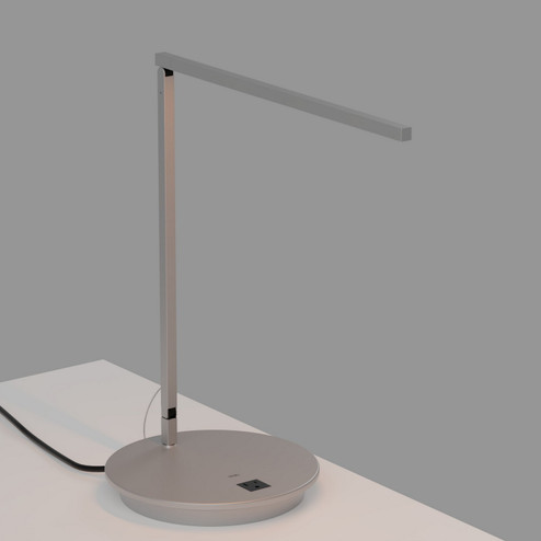 Z-Bar Gen 4 LED Desk Lamp in Silver (240|ZBD1000-W-SIL-PWD)