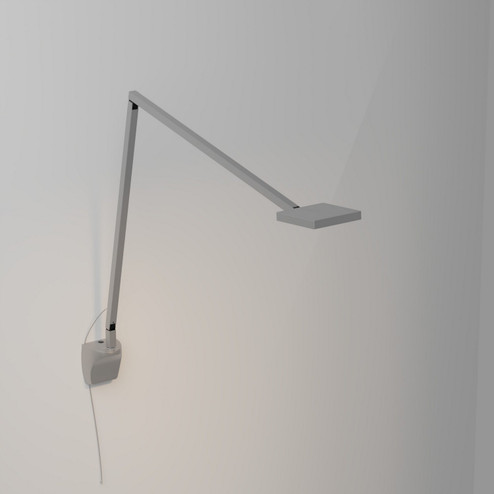 Focaccia LED Desk Lamp in Silver (240|FCD-2-SIL-WAL)