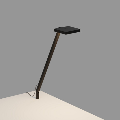 Focaccia LED Desk Lamp in Matte Black (240|FCD-1-MTB-THR)