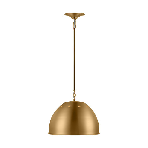 Robbie One Light Pendant in Burnished Brass (454|TP1181BBS)
