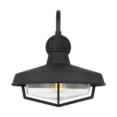 Hollis One Light Outdoor Wall Sconce in Textured Black (454|TO1001TXB)