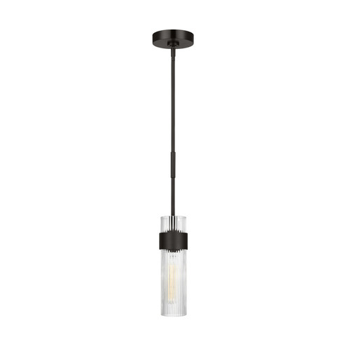 Geneva One Light Pendant in Aged Iron (454|CP1161AI)