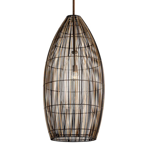 Holden One Light Pendant in Textured Bronze (67|F7533-TBZ)