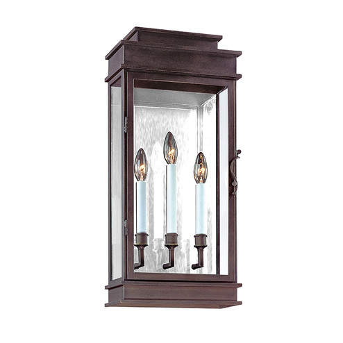 Vintage Three Light Wall Lantern in Vintage Bronze (67|B2973-VBZ)