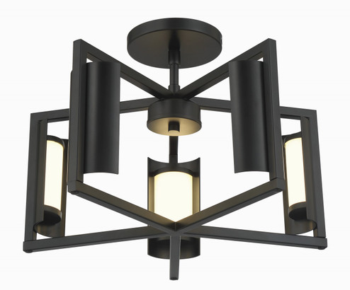 Trizay LED Wall Sconce in Coal Black (42|P1554-66A-L)