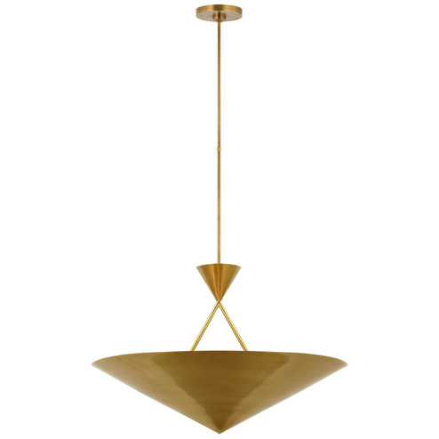 Orsay LED Chandelier in Hand-Rubbed Antique Brass (268|PCD 5210HAB)
