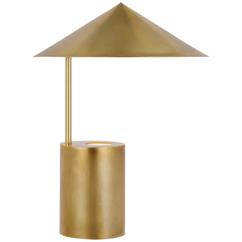Orsay LED Table Lamp in Hand-Rubbed Antique Brass (268|PCD 3205HAB)