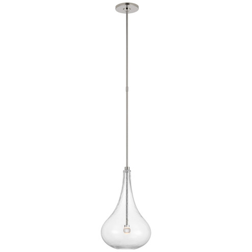 Lomme LED Pendant in Polished Nickel (268|CD 5027PN-CG)