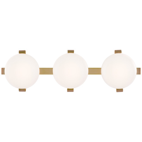 Marisol LED Bath in Soft Brass (268|CD 2015SB-WG)