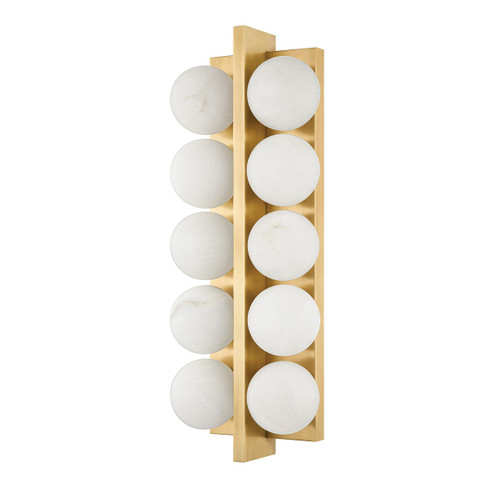 Emille LED Wall Sconce in Vintage Brass (68|357-10-VB)