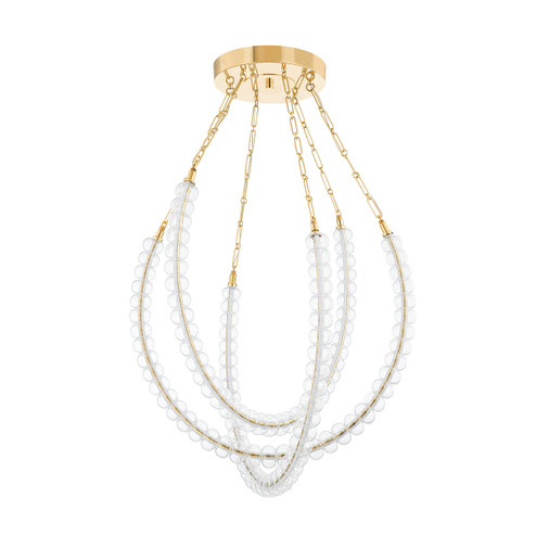 Celeste LED Chandelier in Vintage Brass (68|355-36-VB)