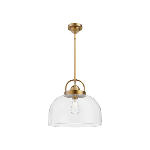 Lancaster One Light Pendant in Aged Gold (452|PD461101AG)