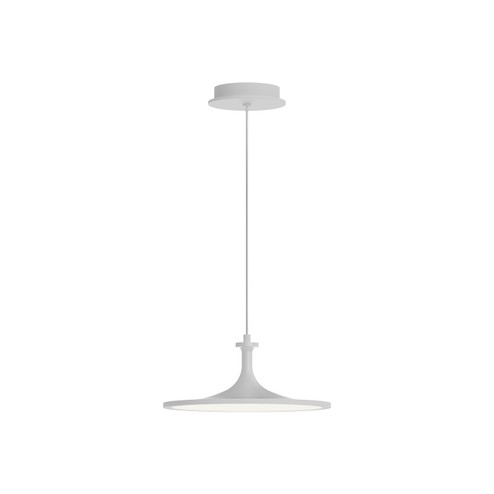 Issa LED Pendant in White (452|PD418012WH)