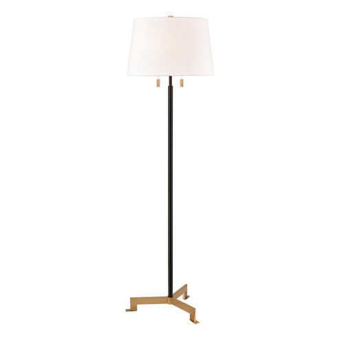 Hodges Two Light Floor Lamp in Black (45|H0019-11114-LED)