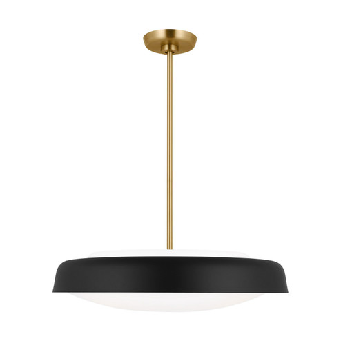Draper Three Light Pendant in Midnight Black (454|KSP1133MBK)