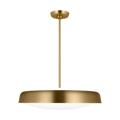 Draper Three Light Pendant in Burnished Brass (454|KSP1133BBS)