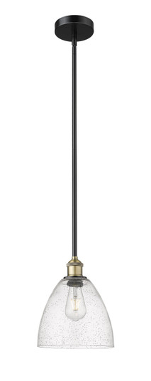 Edison One Light Mini Pendant in Black Antique Brass (405|616-1S-BAB-GBD-94)
