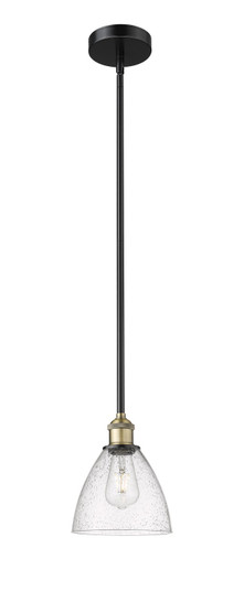 Edison One Light Mini Pendant in Black Antique Brass (405|616-1S-BAB-GBD-754)