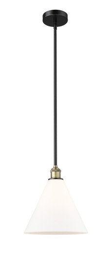 Edison One Light Mini Pendant in Black Antique Brass (405|616-1S-BAB-GBC-121)