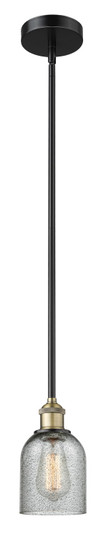 Edison One Light Mini Pendant in Black Antique Brass (405|616-1S-BAB-G257)