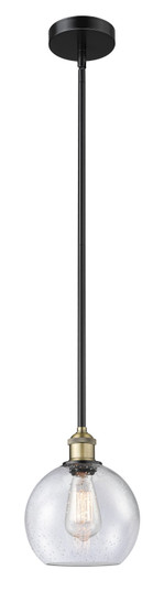 Edison One Light Mini Pendant in Black Antique Brass (405|616-1S-BAB-G124-8)