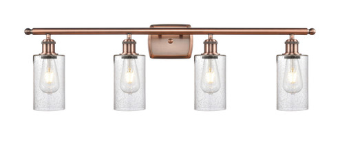 Ballston Four Light Bath Vanity in Antique Copper (405|516-4W-AC-G804)