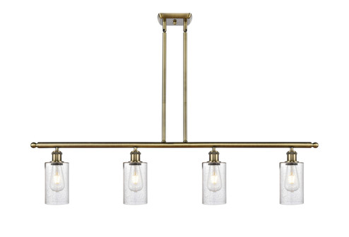 Ballston Four Light Island Pendant in Antique Brass (405|516-4I-AB-G804)