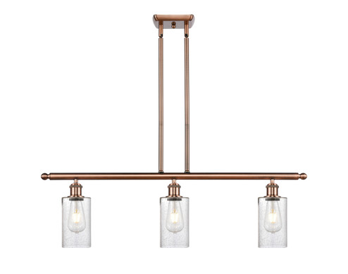 Ballston Three Light Island Pendant in Antique Copper (405|516-3I-AC-G804) Ballston Three Light Island Pendant in Antique Copper (405|516-3I-AC-G804)