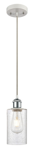 Ballston One Light Mini Pendant in White Polished Chrome (405|516-1P-WPC-G804)