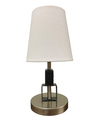 Bryson One Light Accent Lamp in Satin Nickel/Supreme Silver (30|B208-SN/SS)