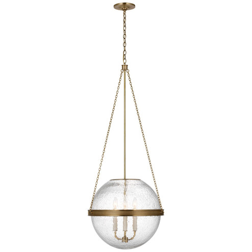 Reese LED Pendant in Soft Brass (268|MF 5184SB-CG)