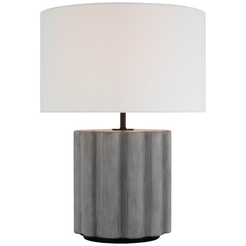 Scioto LED Table Lamp in Oyster Stained Concrete (268|KW 3210OYS-L)