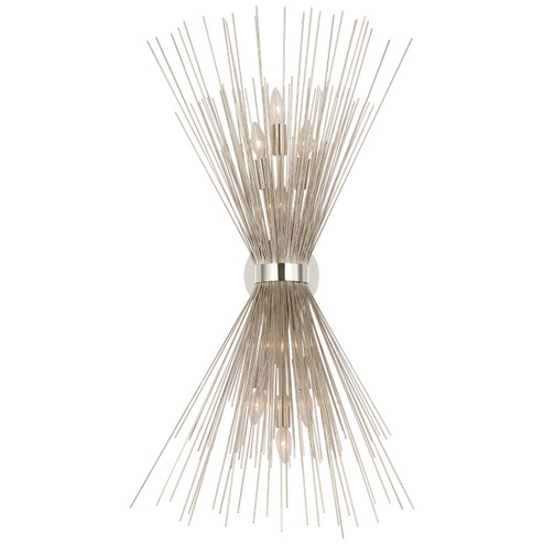 Strada LED Wall Sconce in Polished Nickel (268|KW 2076PN)