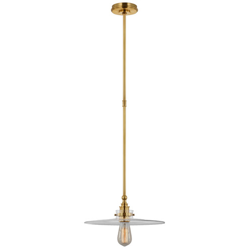 Parkington LED Pendant in Antique-Burnished Brass (268|CHC 5526AB-CG)