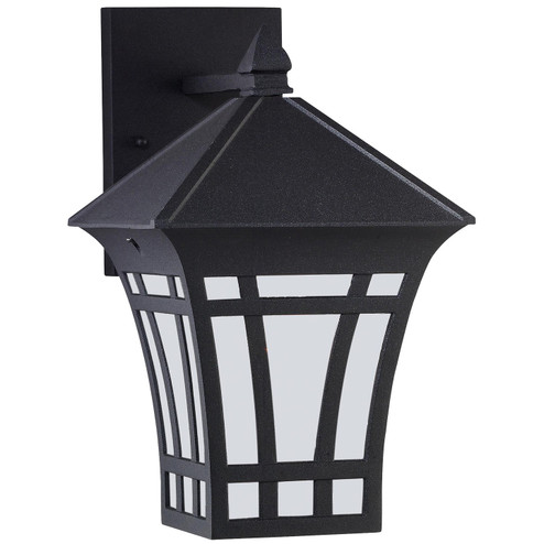 Herrington One Light Outdoor Wall Lantern in Black (1|89132EN3-12)