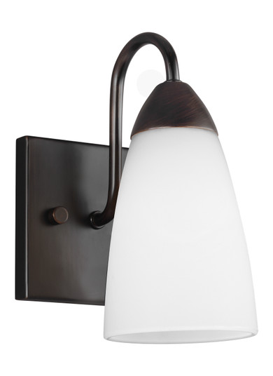 Seville One Light Wall / Bath Sconce in Bronze (1|4120201EN3-710)