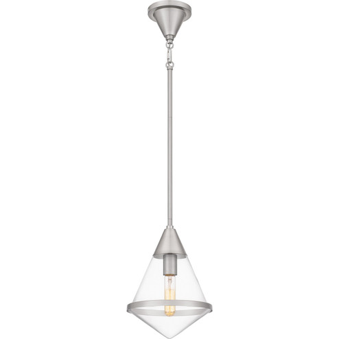 Quoizel Piccolo Pendant One Light Mini Pendant in Brushed Nickel (10|QPP6160BN)