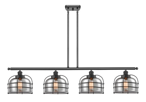 Ballston Urban LED Island Pendant in Matte Black (405|916-4I-BK-G73-CE)