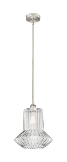 Edison LED Pendant in Brushed Satin Nickel (405|616-1S-SN-G212-LED)