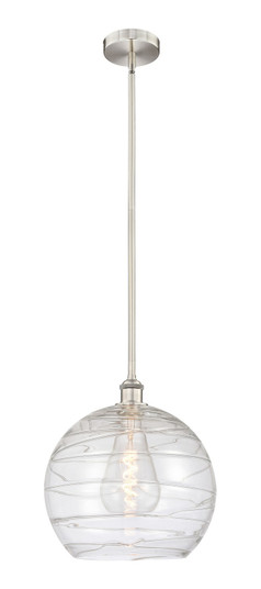 Edison One Light Pendant in Brushed Satin Nickel (405|616-1S-SN-G1213-14)