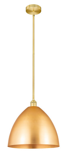 Edison One Light Mini Pendant in Satin Gold (405|616-1S-SG-MBD-16-SG)