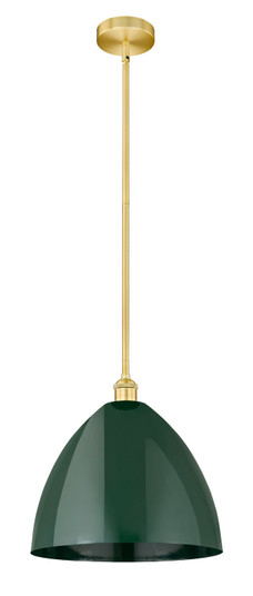 Edison One Light Mini Pendant in Satin Gold (405|616-1S-SG-MBD-16-GR)