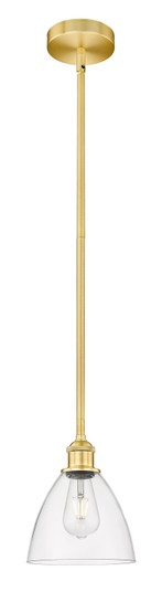 Edison One Light Mini Pendant in Satin Gold (405|616-1S-SG-GBD-752)
